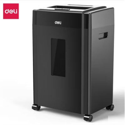 得力(deli) 9904 碎紙機 辦公商用碎紙機 單次8張 20L 持續10分鐘 可碎卡碎光盤